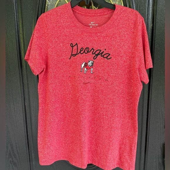 Nike Red Georgia Bulldogs Tee - Picture 1 of 4